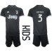 Tanie Strój piłkarski Juventus Gleison Bremer #3 Koszulka Trzeciej dla dziecięce 2023-24 Krótkie Rękawy (+ szorty)